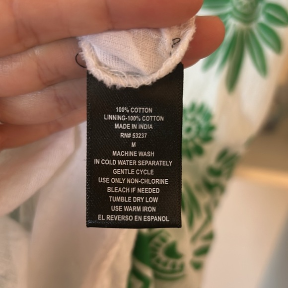 MLLE GABRIELLE Dress Size Medium 100% Cotton - Picture 8 of 9